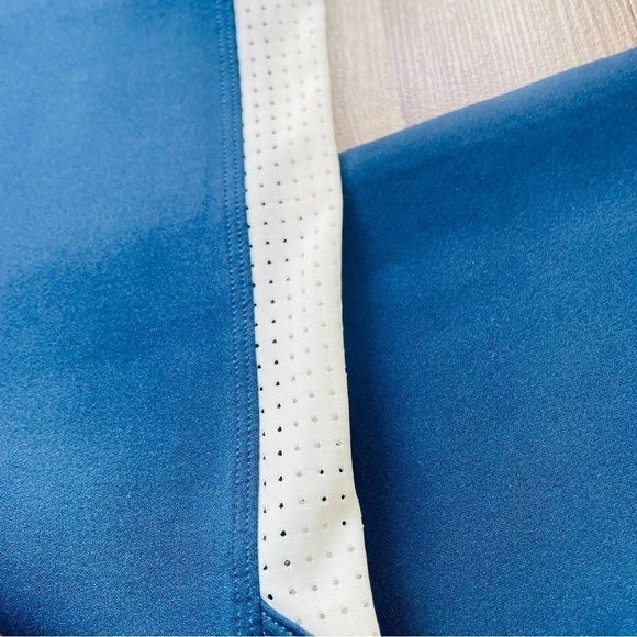 Zyia Blue and White Athletic Leggings Size 16/18 - Picture 2 of 7